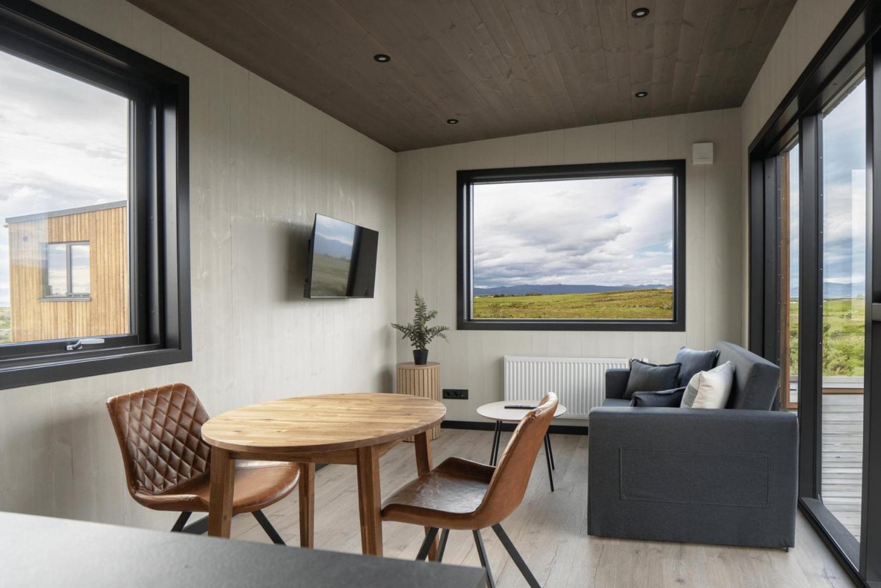 Blue View Cabins Reykholt  Ngoại thất bức ảnh
