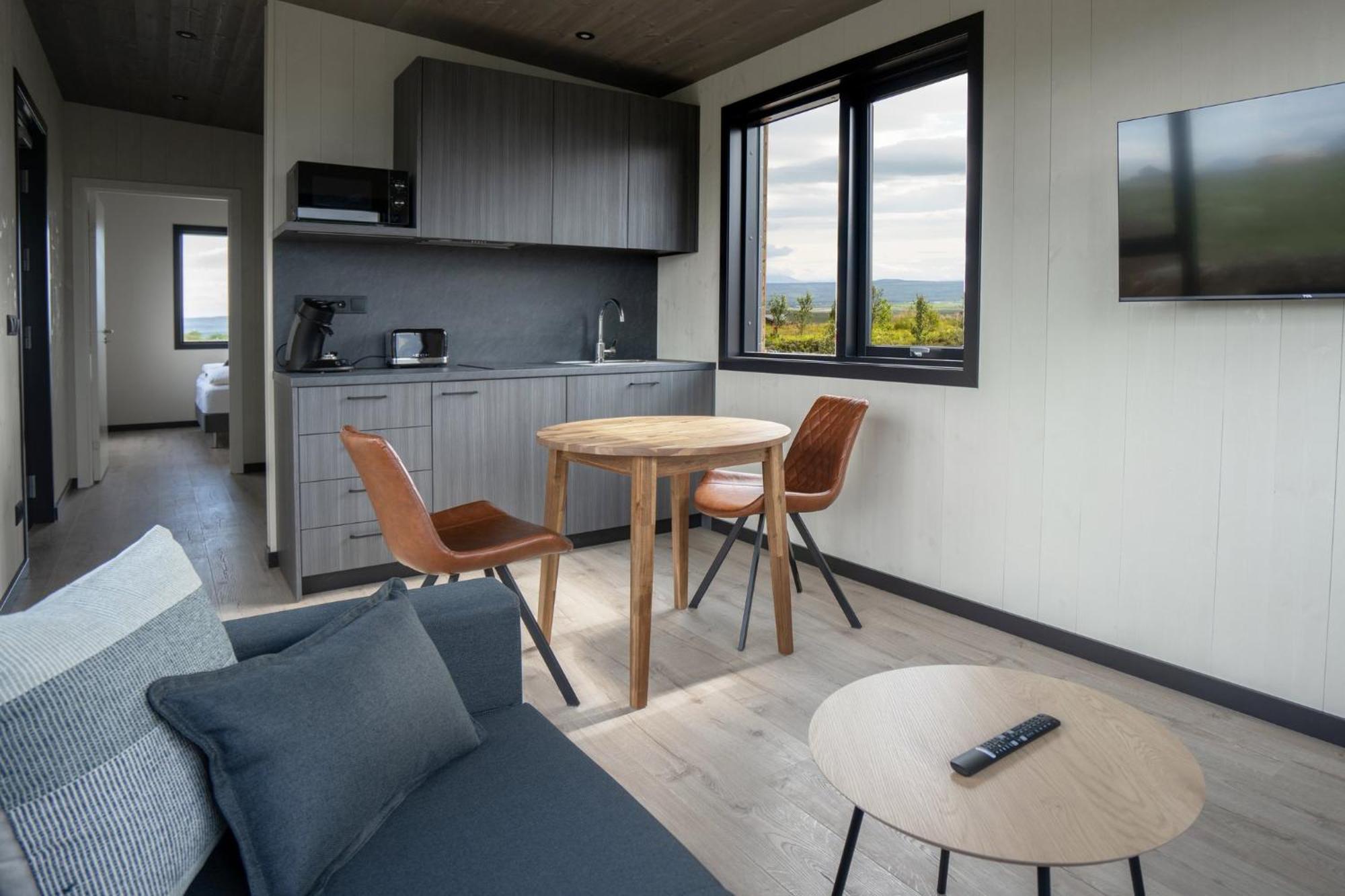 Blue View Cabins Reykholt  Ngoại thất bức ảnh