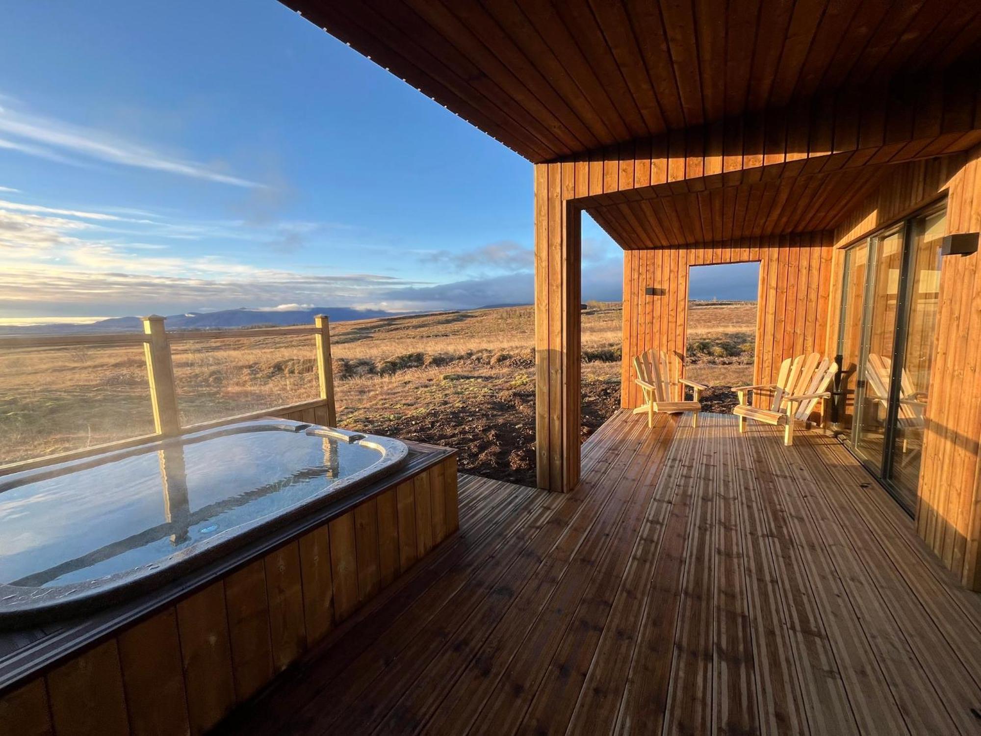 Blue View Cabins Reykholt  Ngoại thất bức ảnh