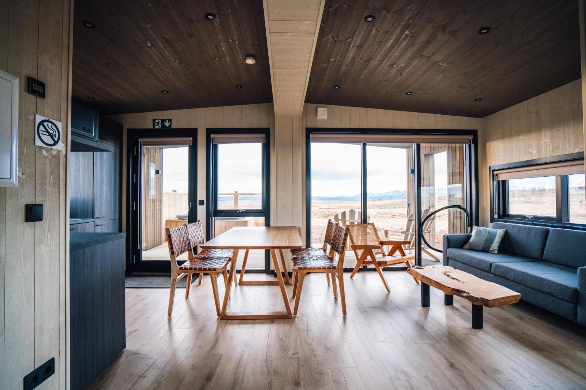 Blue View Cabins Reykholt  Ngoại thất bức ảnh