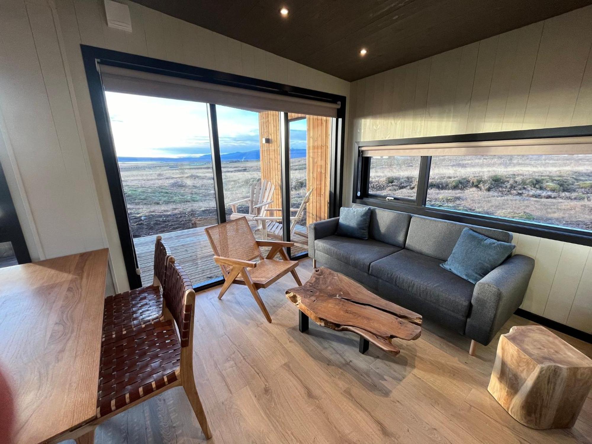 Blue View Cabins Reykholt  Ngoại thất bức ảnh